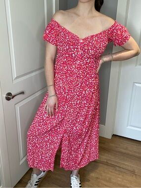 H&M Maternity Floral Maxi Dress